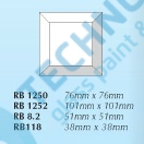 RB1250 - Bevel - Čtverec 76 x 76 mm (1)